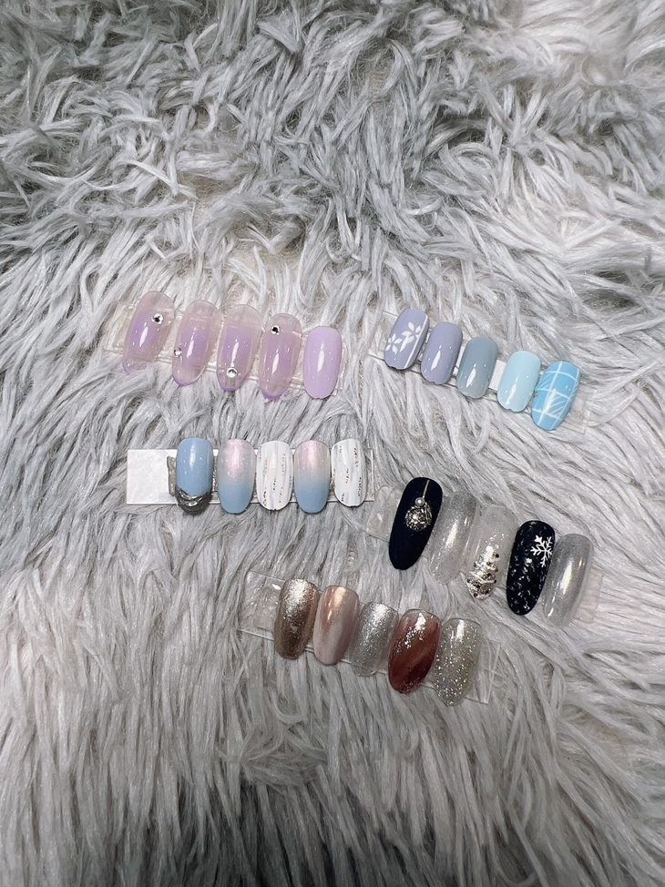 部落客熱門款手部凝膠造型款