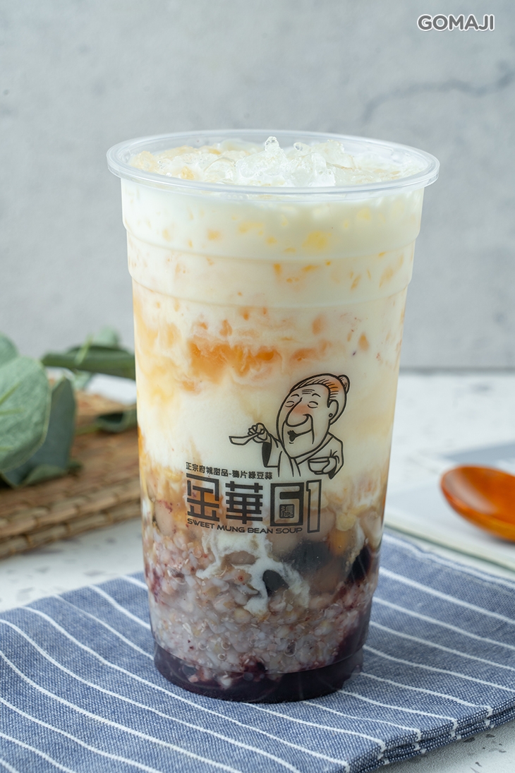 綠豆蒜爆奶