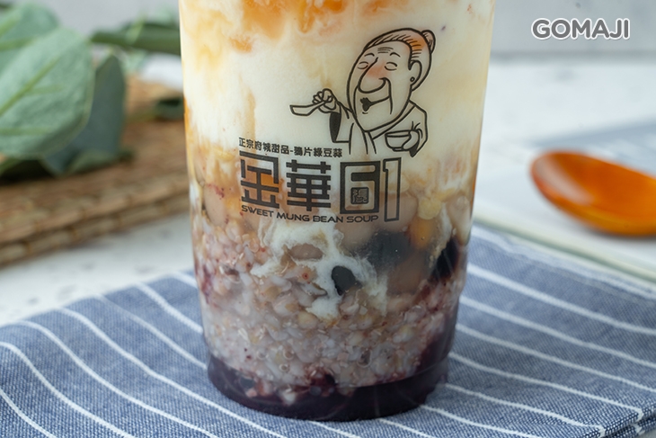 綠豆蒜爆奶