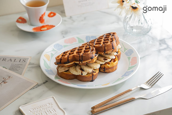 巧克力香蕉鬆餅