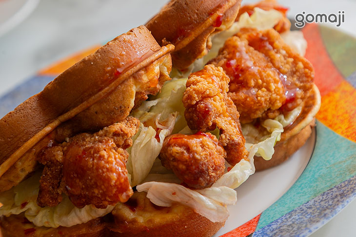 泰式酸甜香香雞鬆餅