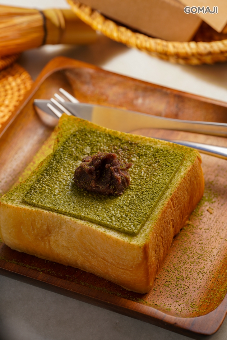 靜岡抹茶蜜紅豆厚吐司