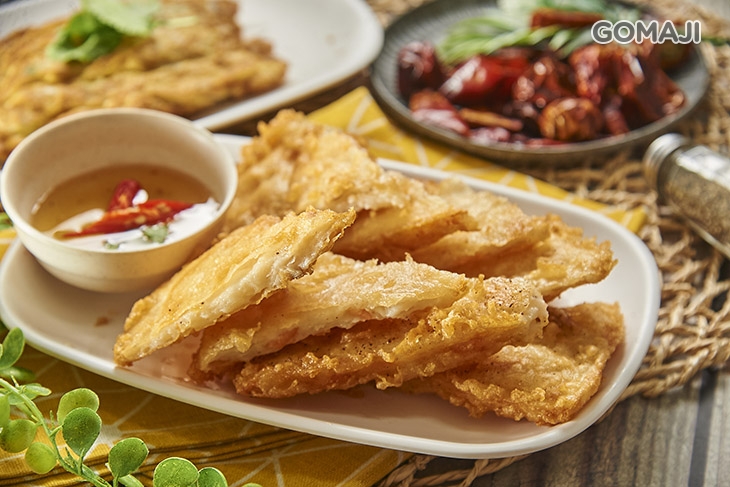 月亮蝦餅一份