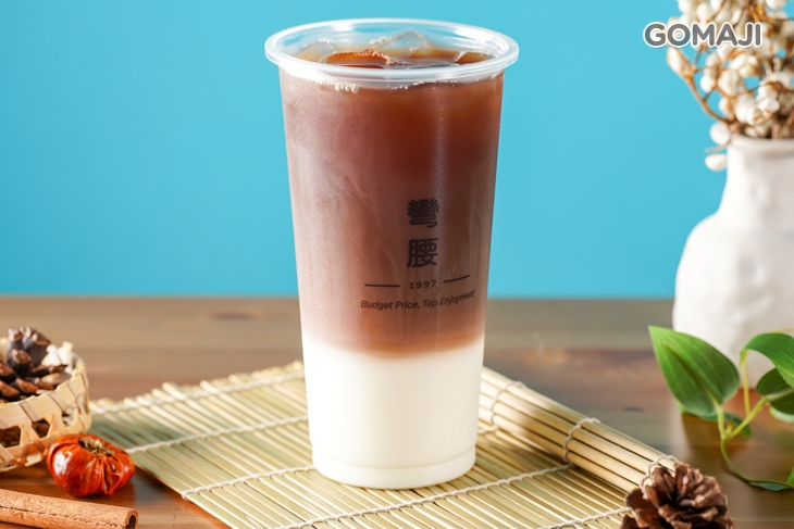 彎腰鮮奶茶