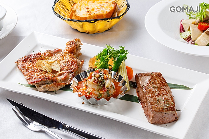 紐西蘭煎烤牛排/泰式魴魚卷/黃金脆皮雞排