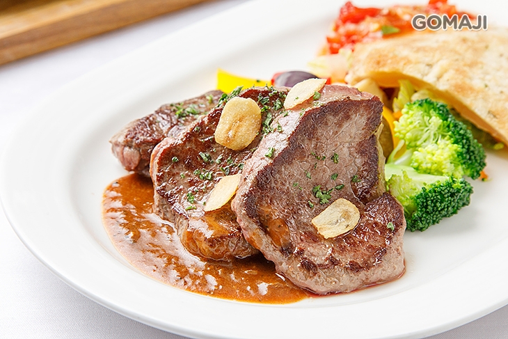 紐西蘭菲力牛排+泰式香煎魴魚排