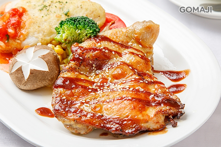 BBQ雞腿排+泰式香煎魴魚排 