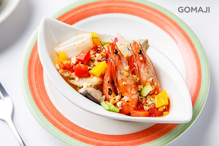 義大利焗烤海鮮盅一份