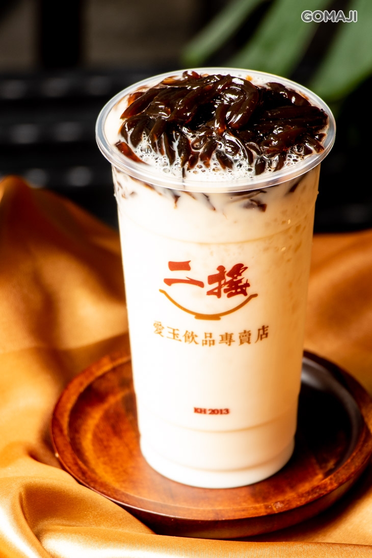 綠茶拿鐵加仙草