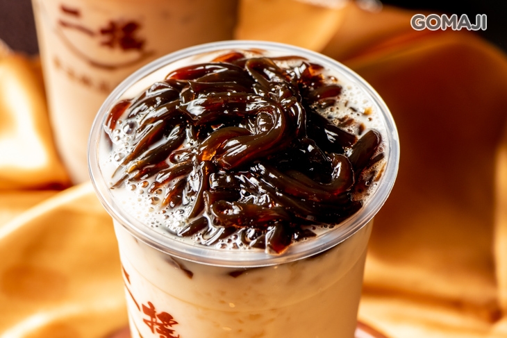 綠茶拿鐵加仙草