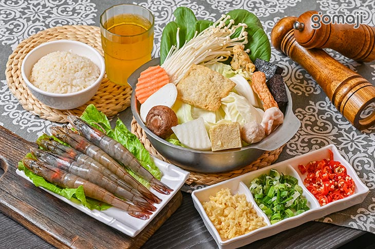 鮮蝦鍋