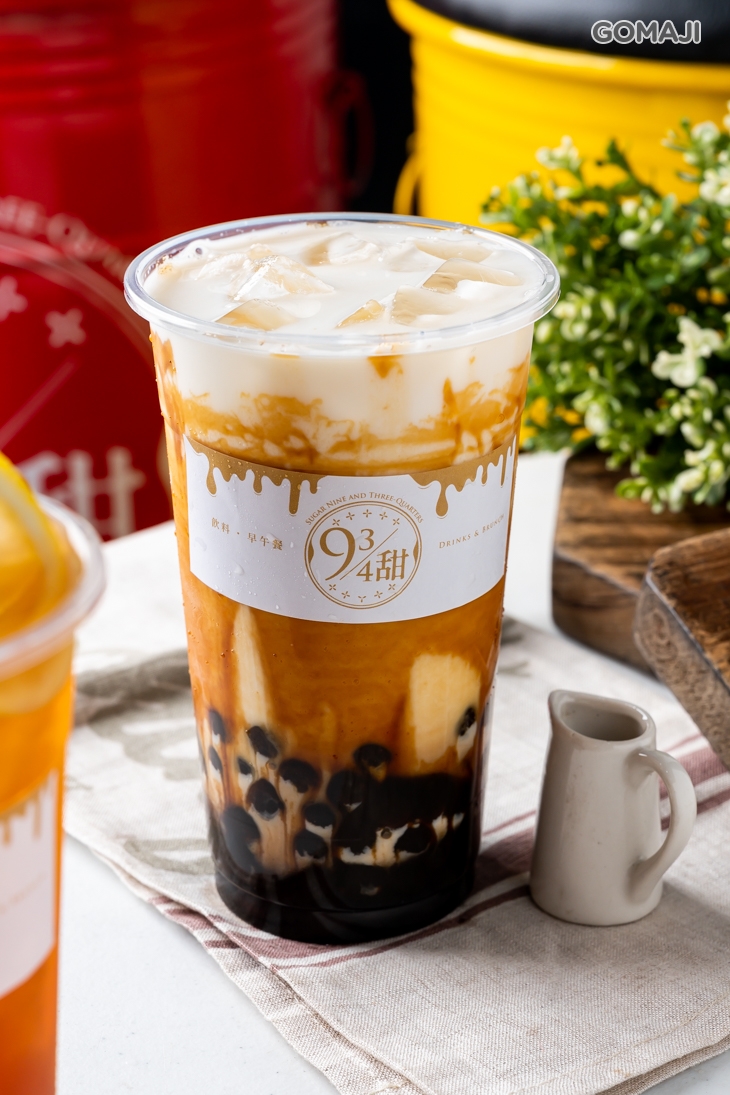濃厚暗黑糖ＱＱ鮮奶飲