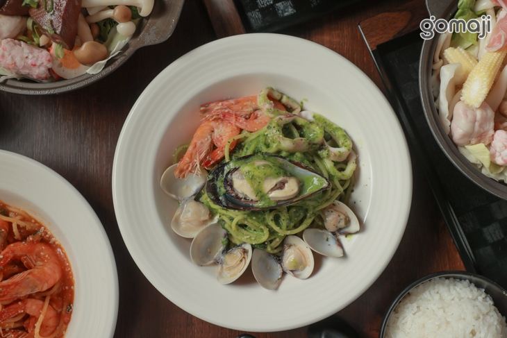 綜合海鮮(青醬)