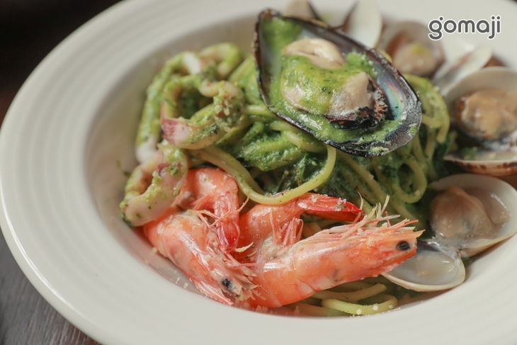 綜合海鮮(青醬)