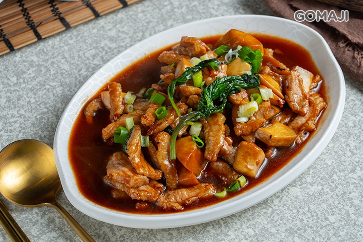 麻油松阪杏鮑菇