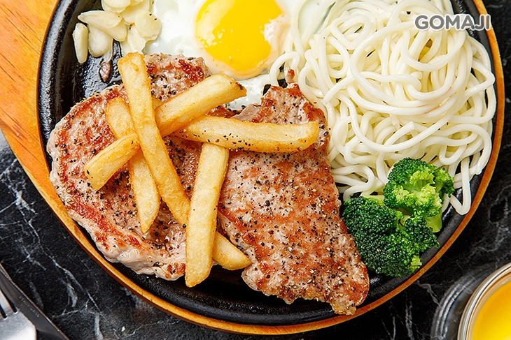 嚴選黑豬里肌豬排