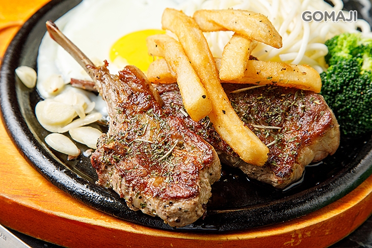 美式迷迭香草小羊排