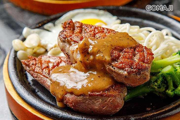 美式香橙櫻桃鴨胸排