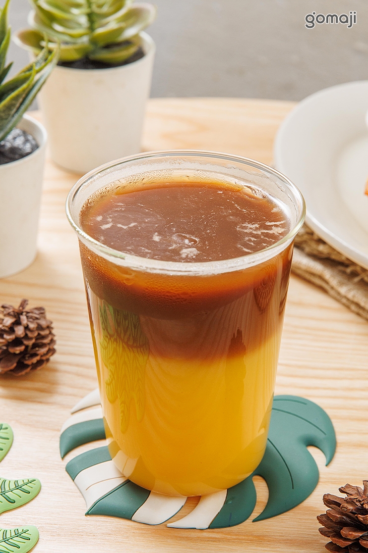 香橙冰美式咖啡