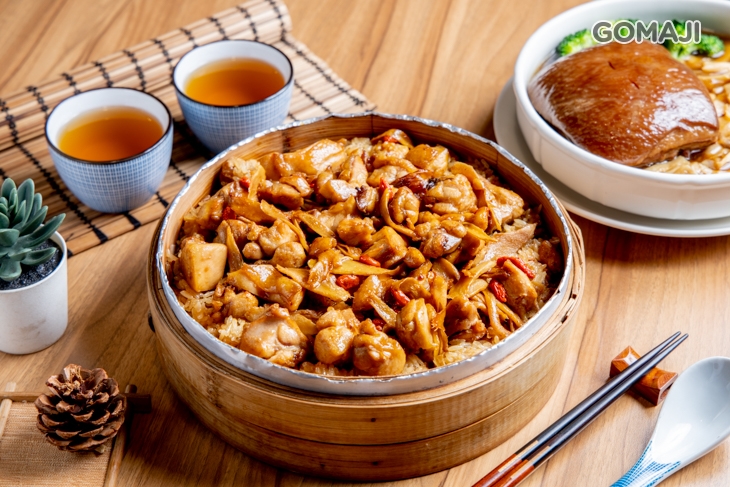 麻油雞米糕