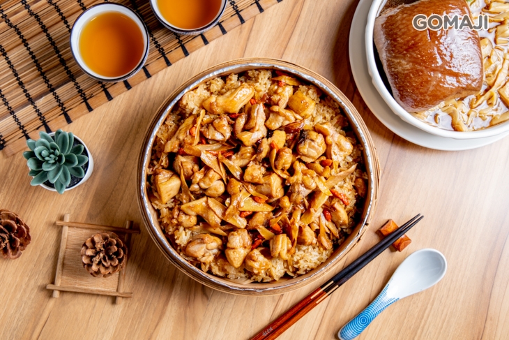 麻油雞米糕