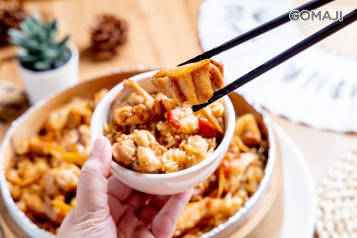麻油雞米糕