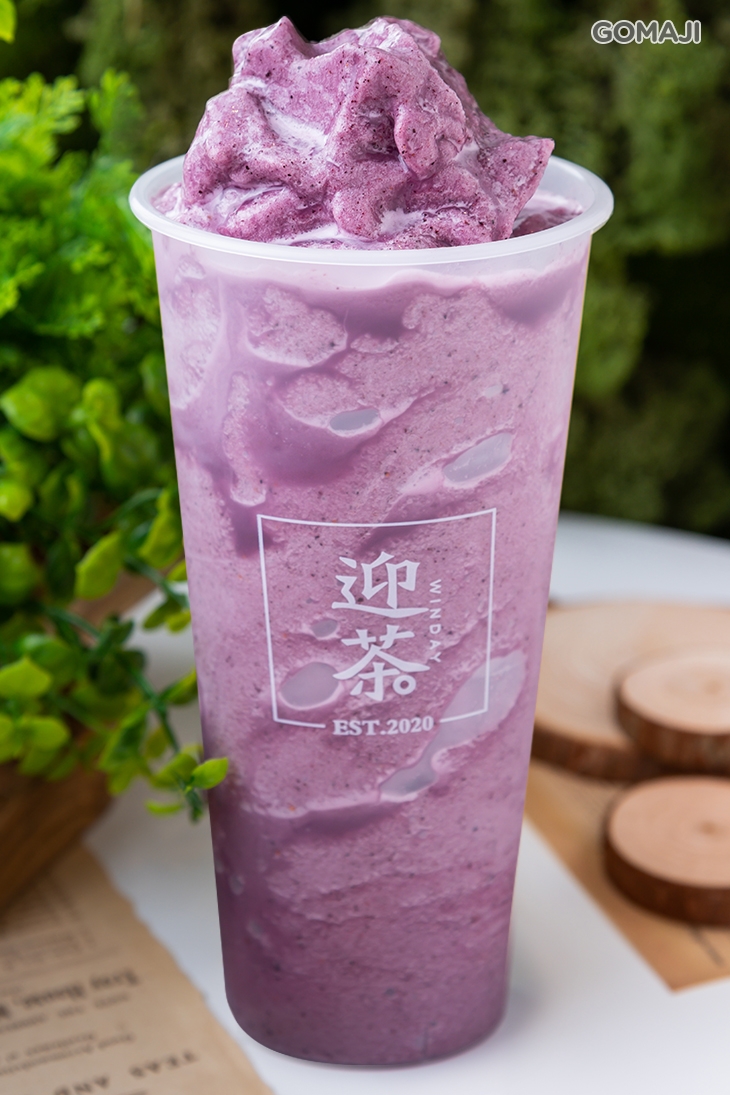 美好能量(藍莓香蕉高蛋白果昔)