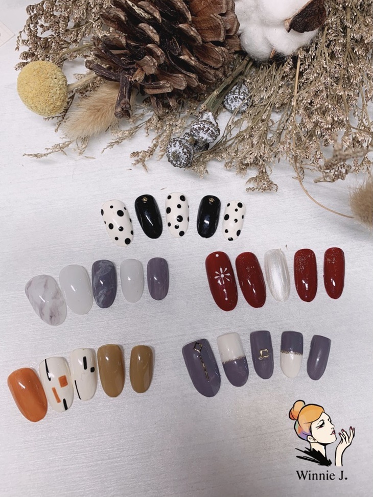 手部美甲凝膠簡約設計款