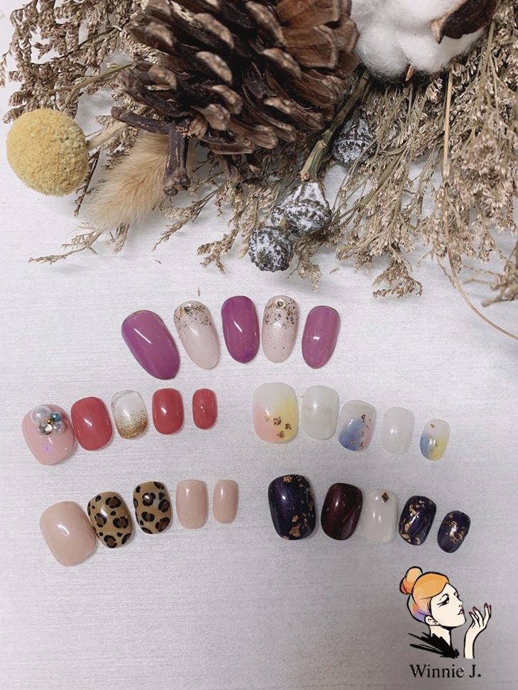 手部美甲凝膠簡約設計款