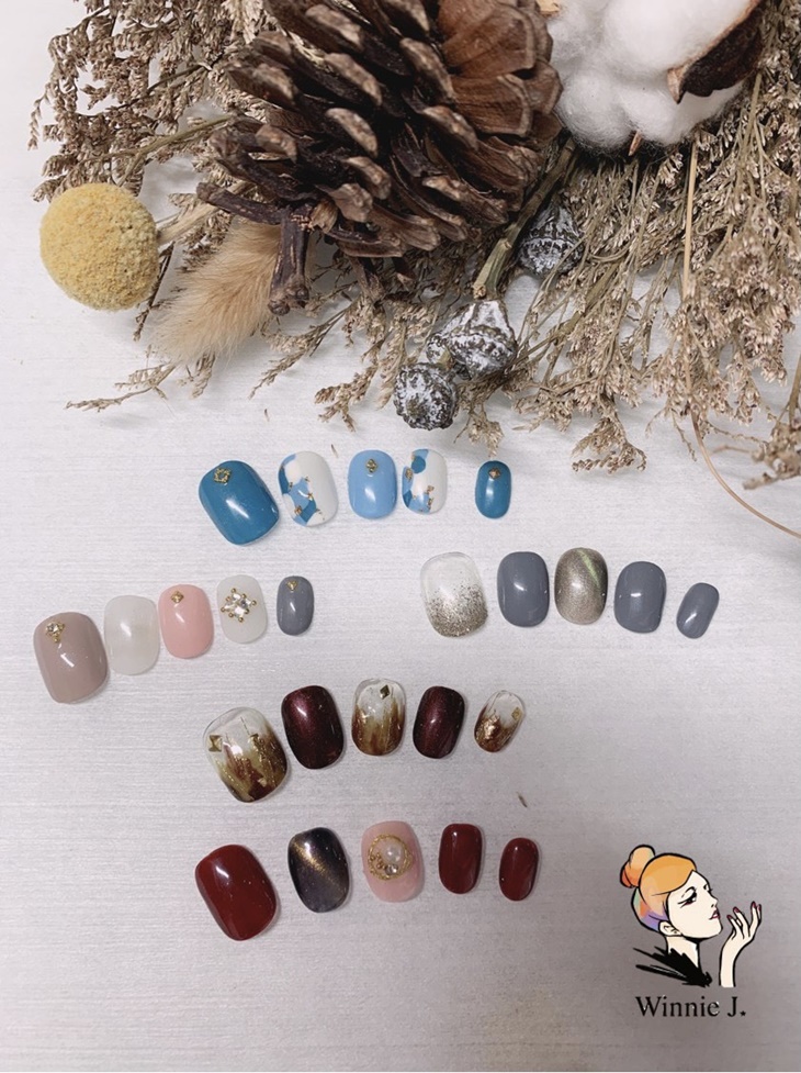 手部美甲凝膠簡約設計款