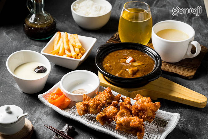 咖喱唐揚雞飯