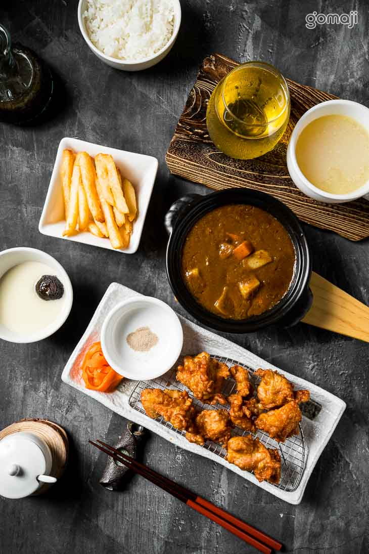 咖喱唐揚雞飯