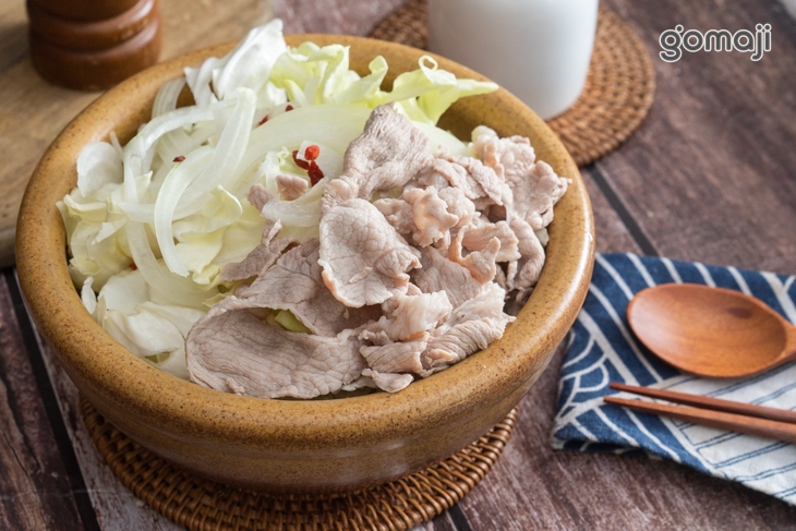 韓方豚肉片麵