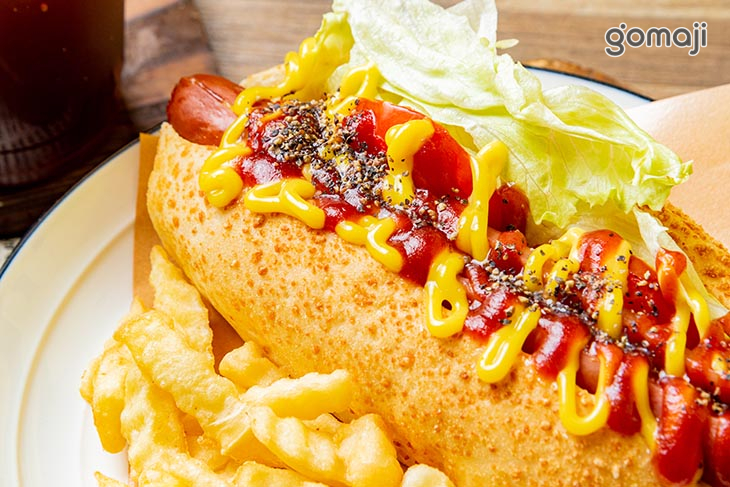 德式香腸軟法起司套餐