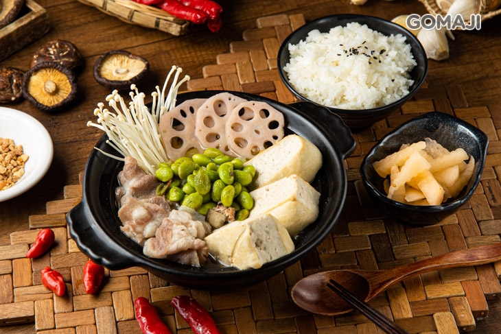 清蒸臭豆腐套餐