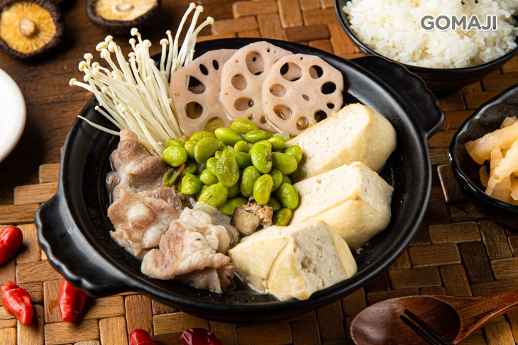 清蒸臭豆腐套餐