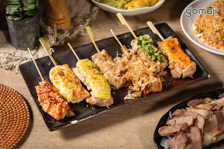 雞肉串套餐