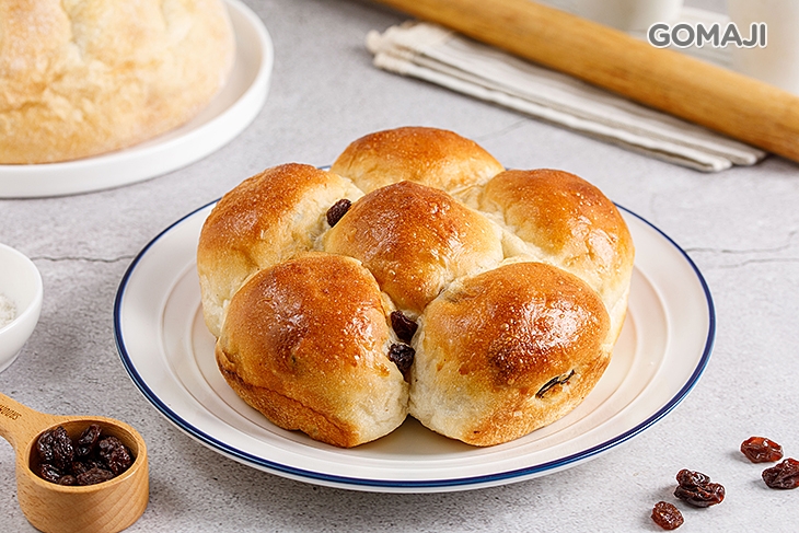 湯種葡萄餐包一個