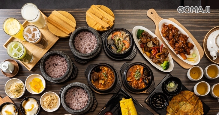 人氣經典韓式料理四人組合套餐