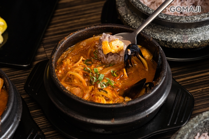 泡菜海鮮嫩豆腐煲