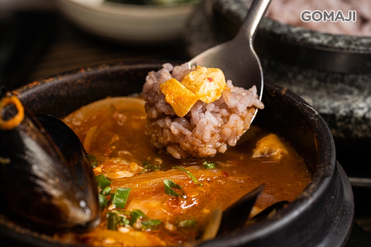 泡菜海鮮嫩豆腐煲