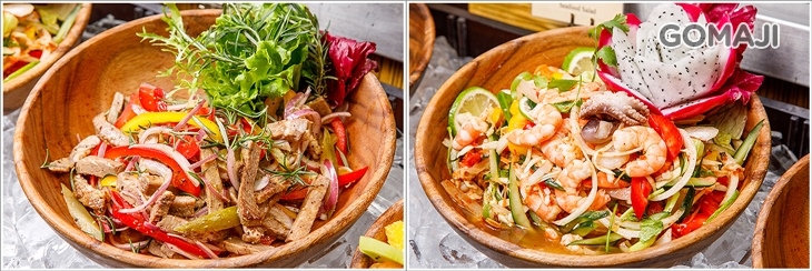 牛肉沙拉 / 海鮮沙拉