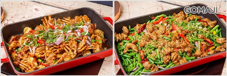 洋蔥沙茶滑蛋炒螃蟹 / 主廚特製(豬) 