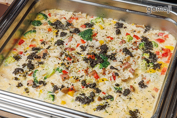 奶油培根燉飯