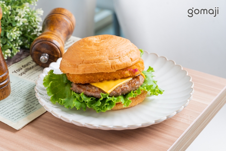 芝士薯餅厚牛堡