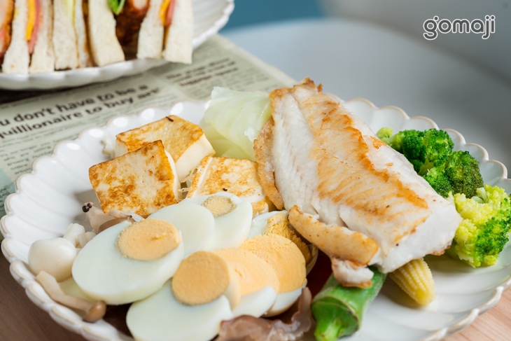 奶油香煎魚排輕食