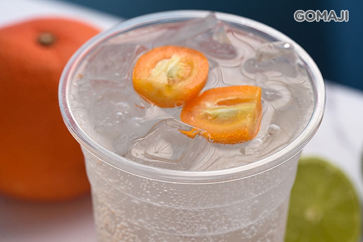 金桔梅露氣泡飲
