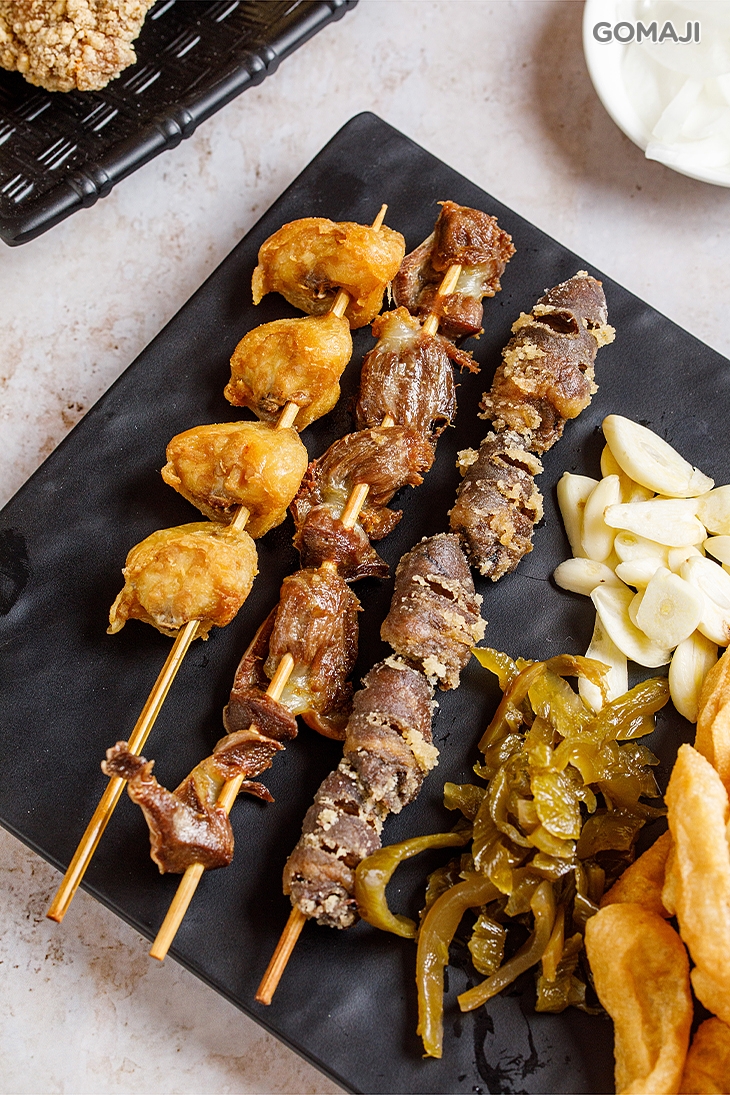 甜不辣/雞屁股/雞心/雞胗