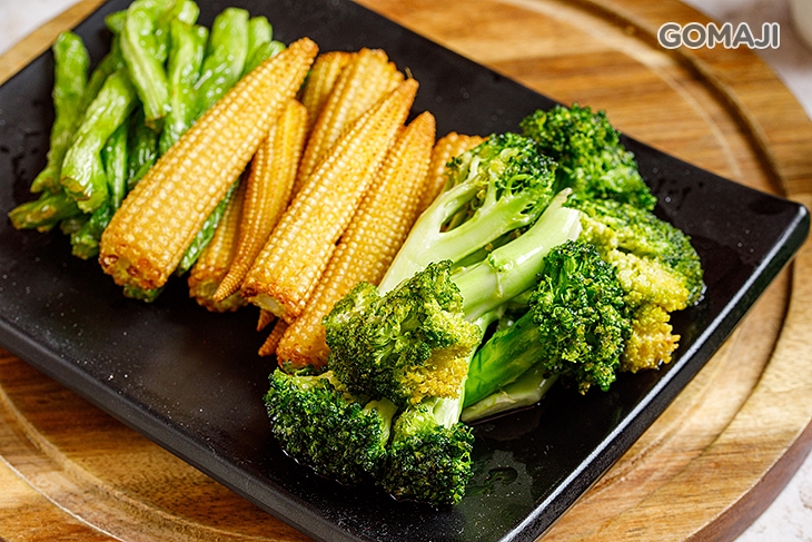 四季豆/玉米筍/花椰菜