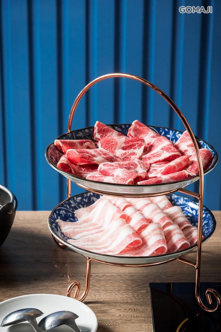 西班牙伊比利豬肉鍋&台灣頂級松阪豬肉鍋